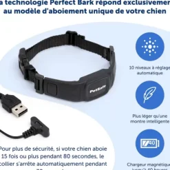 PetSafe Électrostatique<Collier Anti-Aboiement Nanobark