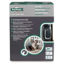 PetSafe Électrostatique<Collier Anti-Aboiement Rechargeable Stimulations Douces