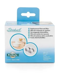 PetSafe Filtres De Remplacement Pour Fontaines<Filtre Au Charbon De Rechange Drinkwell® Fontaines En C Ramique Pour Animaux De Compagnie (Pack De 4)