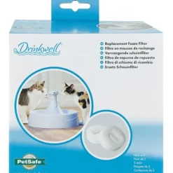 PetSafe Fontaines & Distributeurs De Nourriture<Filtre En Mousse De Rechange Drinkwell® Fontaines 360 En Plastique Pour Animaux De Compagnie (Pack De 2)