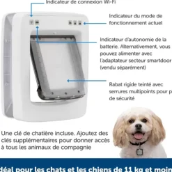 PetSafe Gros Chats/Petits Chiens<Porte Connect E Pour Animaux Smartdoor